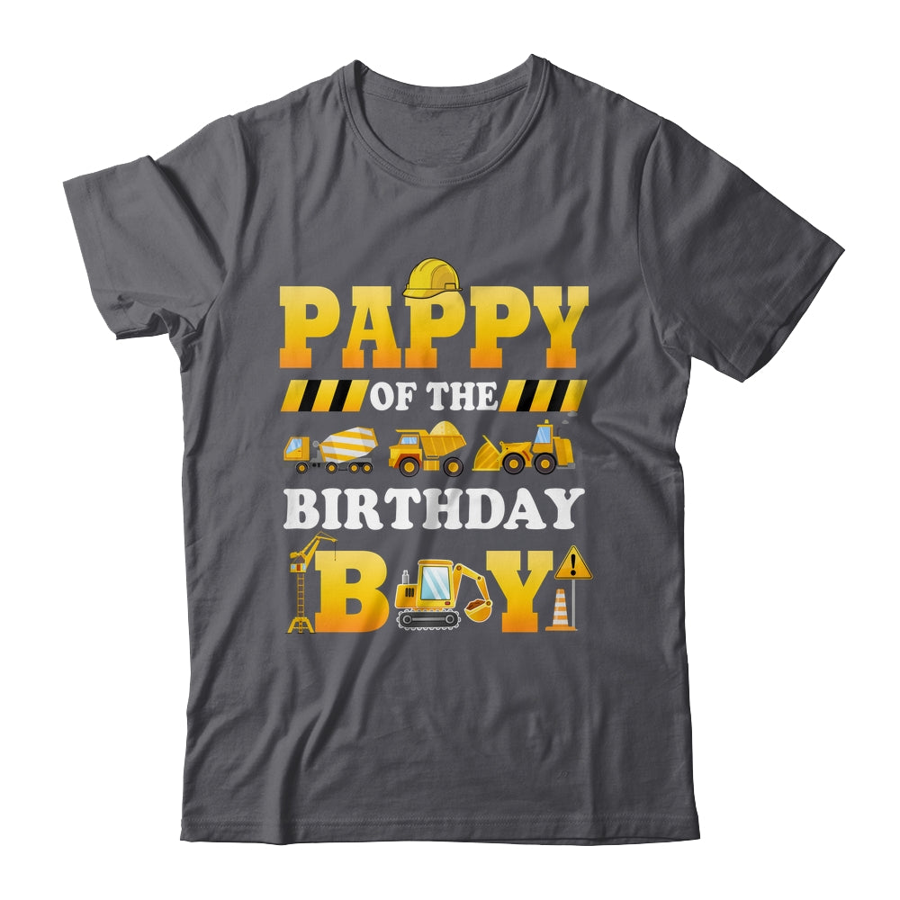 Pappy Of The Birthday Boy Construction Matching Family Shirt & Hoodie | teecentury