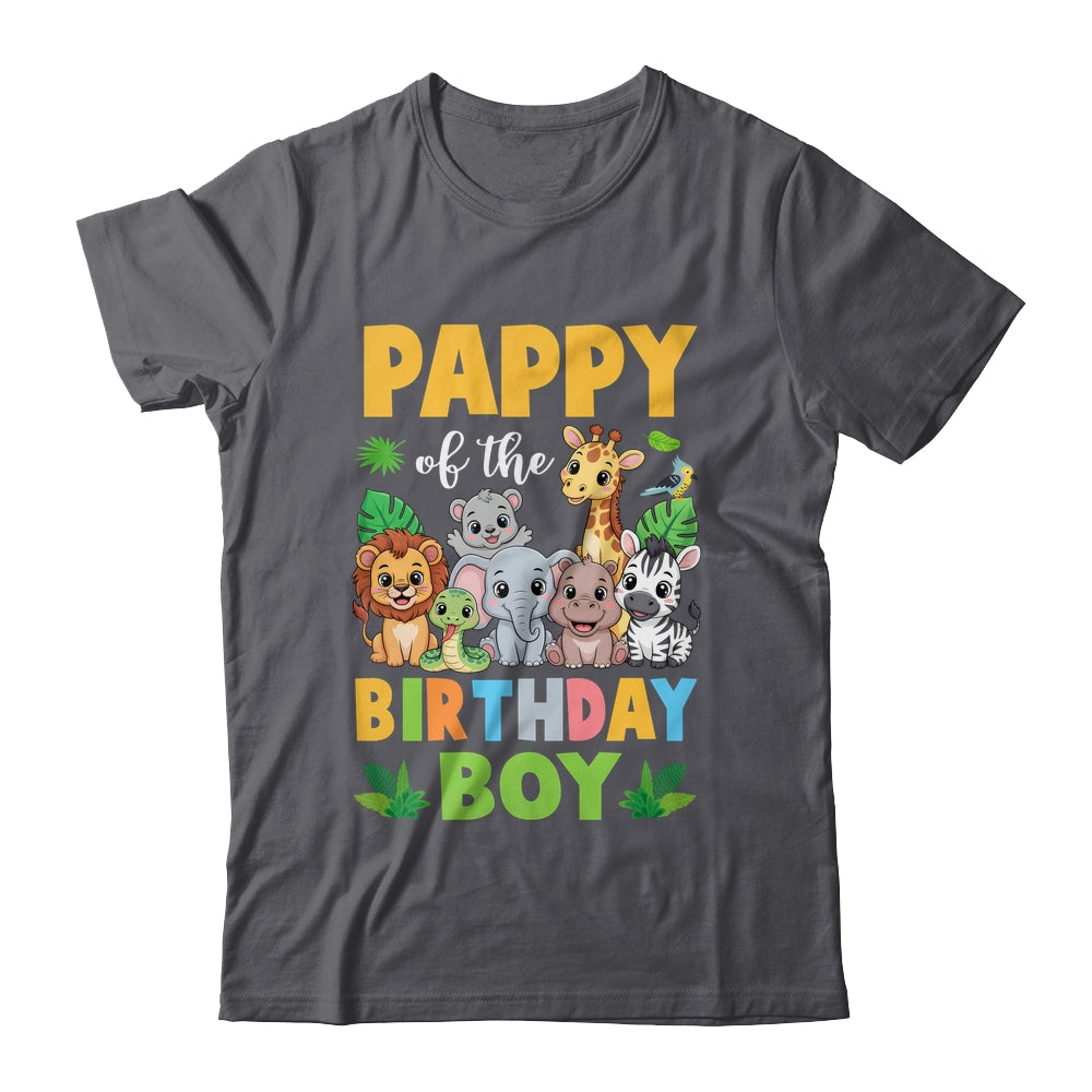 Pappy Of The Birthday Boy Kids Safari Jungle Animal Shirt & Hoodie | teecentury