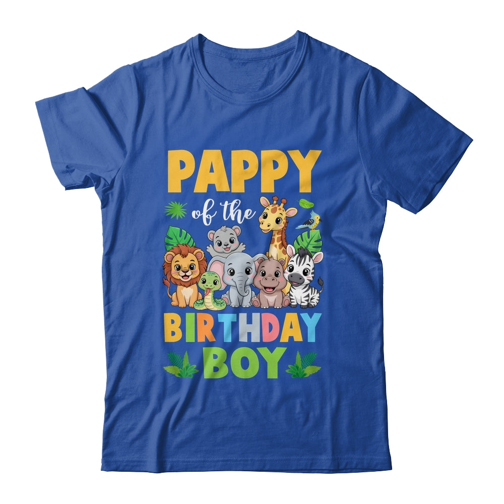 Pappy Of The Birthday Boy Kids Safari Jungle Animal Shirt & Hoodie | teecentury
