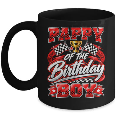 Pappy Of The Birthday Boy Race Car Family Pit Crew Mug | teecentury