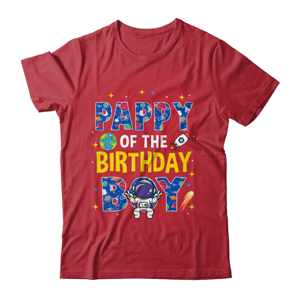 Pappy Of The Birthday Boy Space Astronaut Family Birthday Shirt & Hoodie | teecentury
