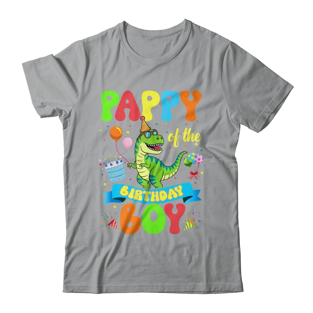 Pappy Of The Birthday Boy TRex Dinosaur Birthday Family Shirt & Hoodie | teecentury