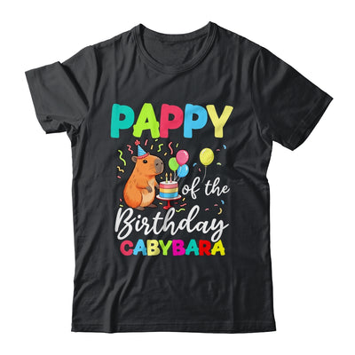 Pappy Of The Birthday Capybara Girl Bday Party Family Shirt & Hoodie | teecentury