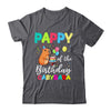 Pappy Of The Birthday Capybara Girl Bday Party Family Shirt & Hoodie | teecentury
