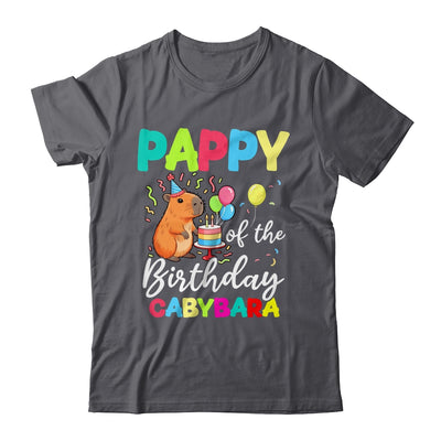 Pappy Of The Birthday Capybara Girl Bday Party Family Shirt & Hoodie | teecentury