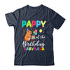 Pappy Of The Birthday Capybara Girl Bday Party Family Shirt & Hoodie | teecentury