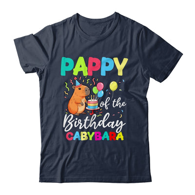 Pappy Of The Birthday Capybara Girl Bday Party Family Shirt & Hoodie | teecentury