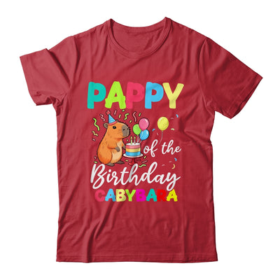 Pappy Of The Birthday Capybara Girl Bday Party Family Shirt & Hoodie | teecentury