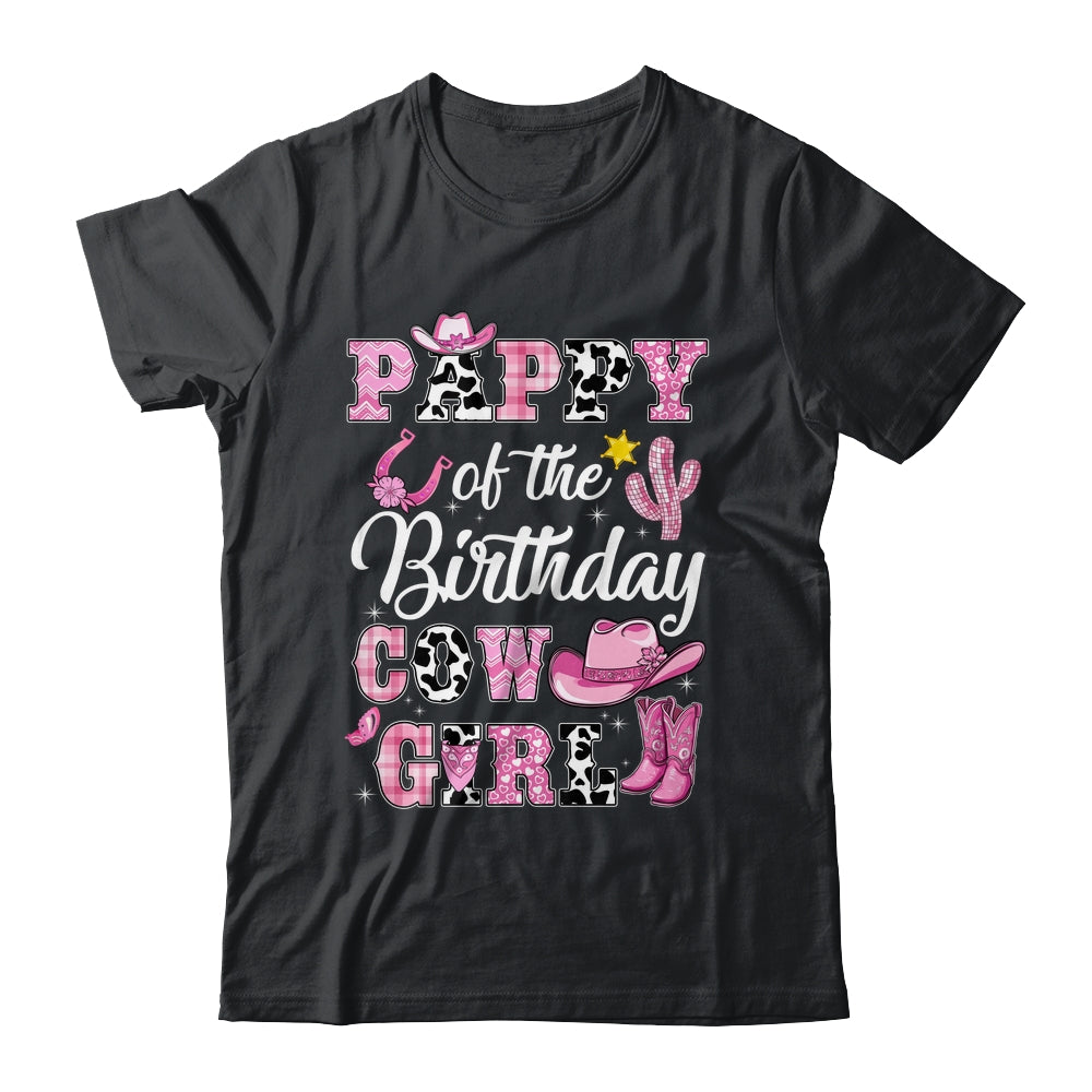 Pappy Of The Birthday Cow Girl Western Cowgirl 1st Birthday Shirt & Hoodie | teecentury