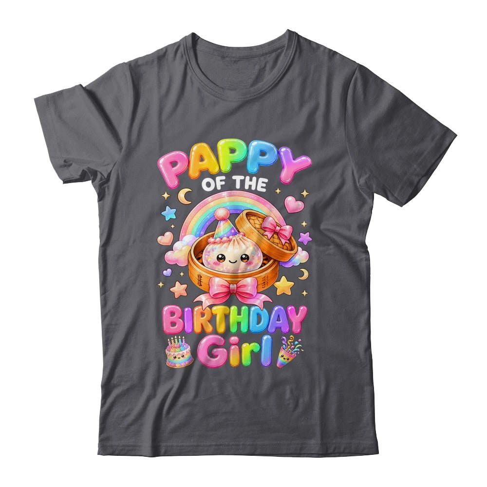 Pappy Of The Birthday Girl Kawaii Dumpling Squishy Family Shirt & Hoodie | teecentury
