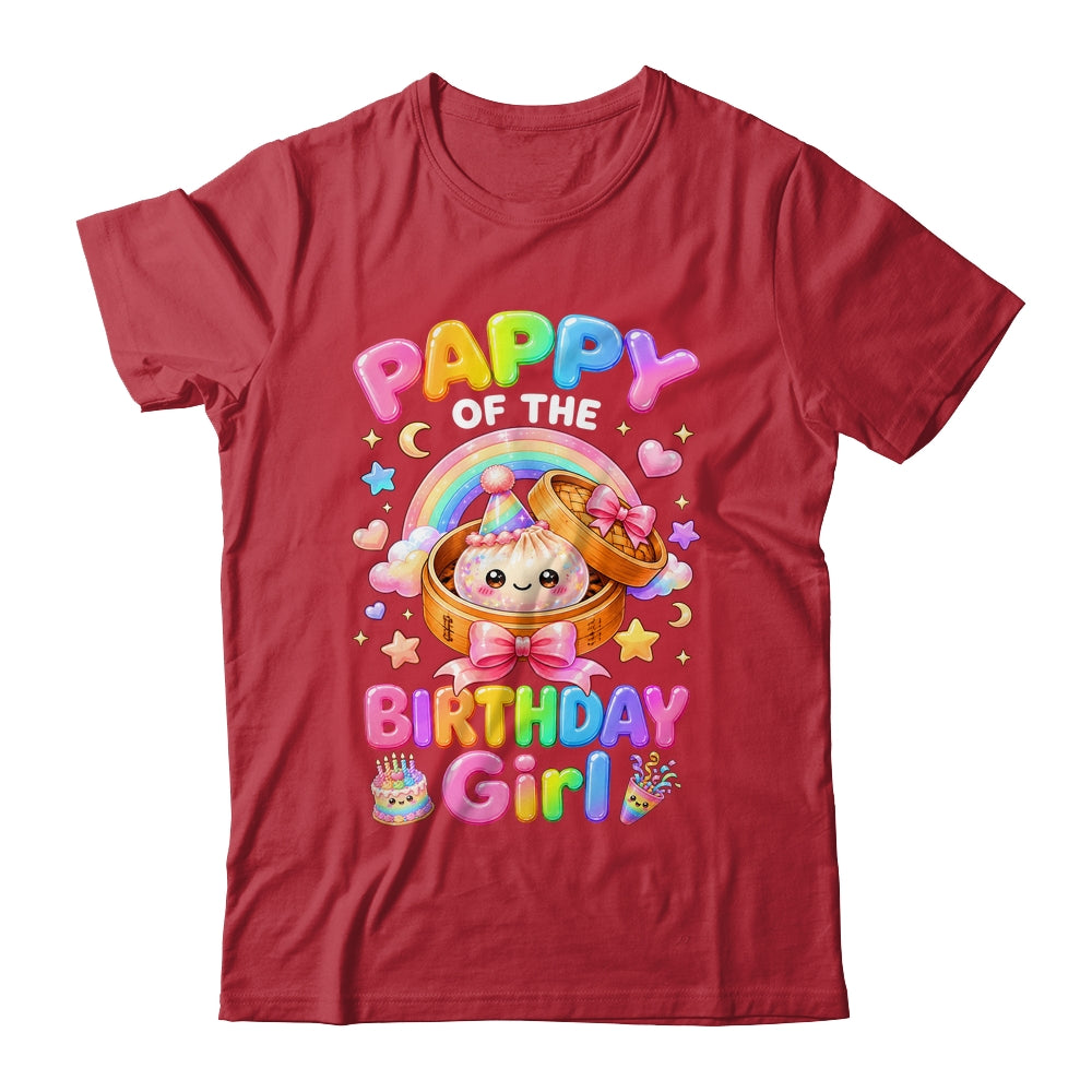 Pappy Of The Birthday Girl Kawaii Dumpling Squishy Family Shirt & Hoodie | teecentury