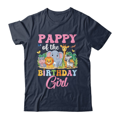 Pappy Of The Birthday Girl Kids Safari Jungle Animal Shirt & Hoodie | teecentury