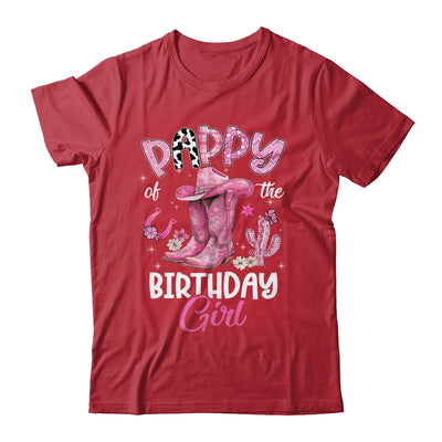 Pappy Of The Birthday Girl Pink Cowgirl Western Cow Girl Shirt & Hoodie | teecentury