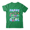 Pappy Of The Birthday Mermaid Girl Family Matching Party Shirt & Hoodie | teecentury
