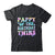 Pappy Of The Birthday Twins Girls Kids Party Retro Bday Shirt & Hoodie | teecentury