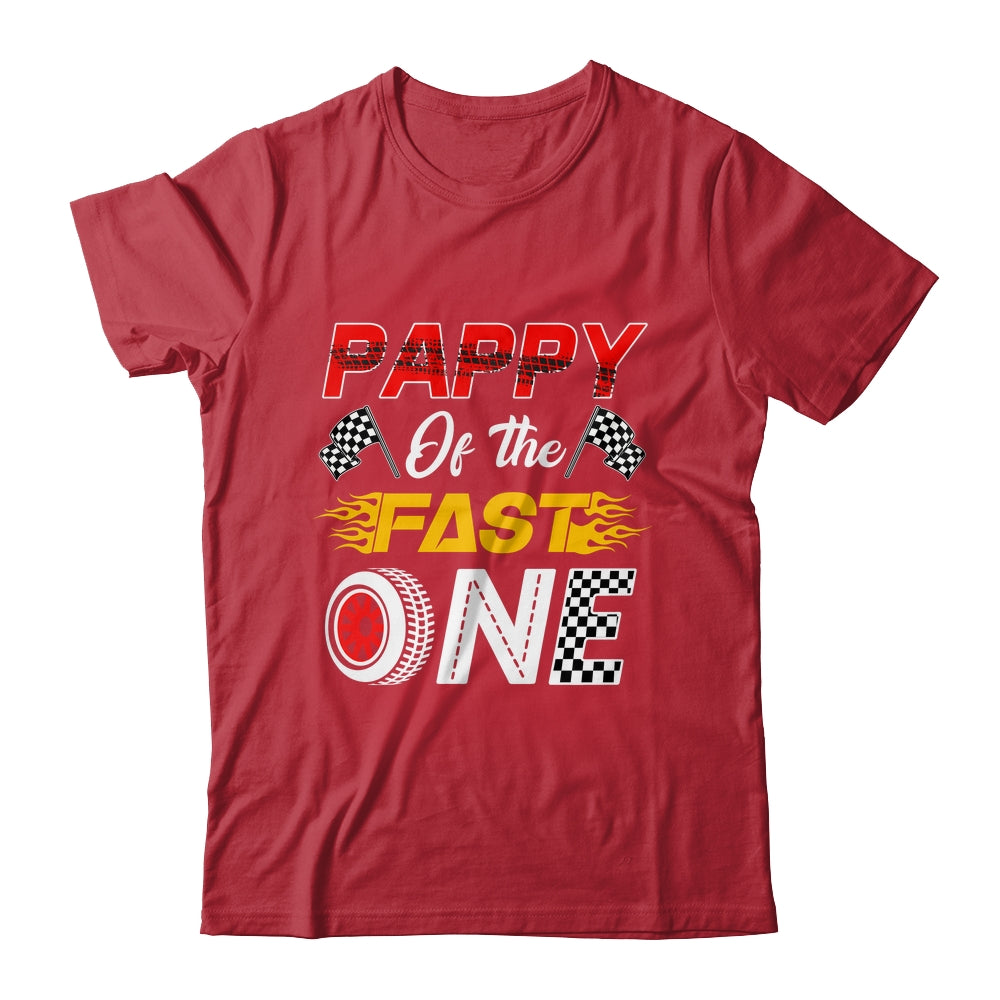 Pappy Of The Fast One 1st Birthday Race Car Family Shirt & Hoodie | teecentury