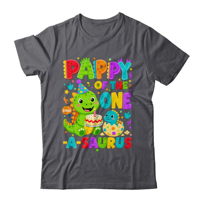 Pappy Of The One-A-Saurus 1St Birthday Boy T-Rex Dinosaur Shirt & Hoodie | teecentury
