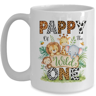 Pappy Of The Wild One First Birthday Boy Jungle Safari Mug | teecentury