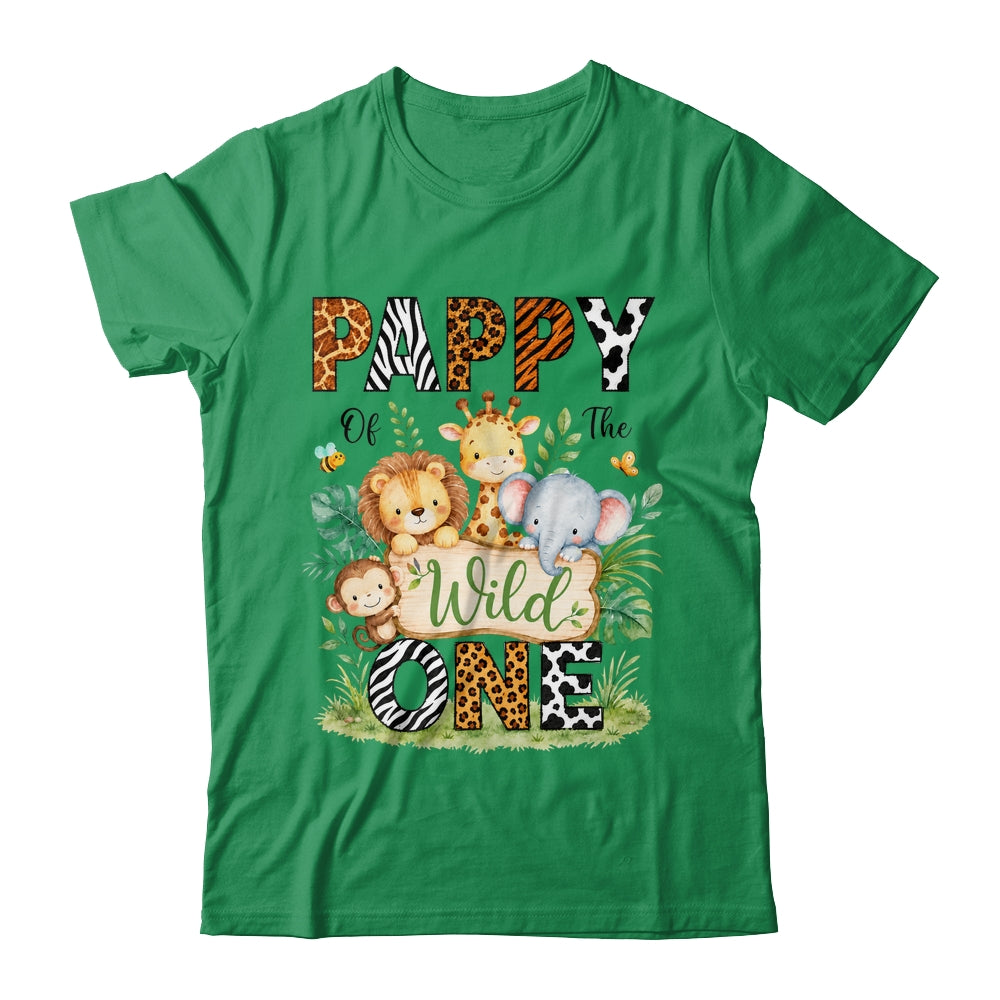 Pappy Of The Wild One First Birthday Boy Jungle Safari Shirt & Hoodie | teecentury