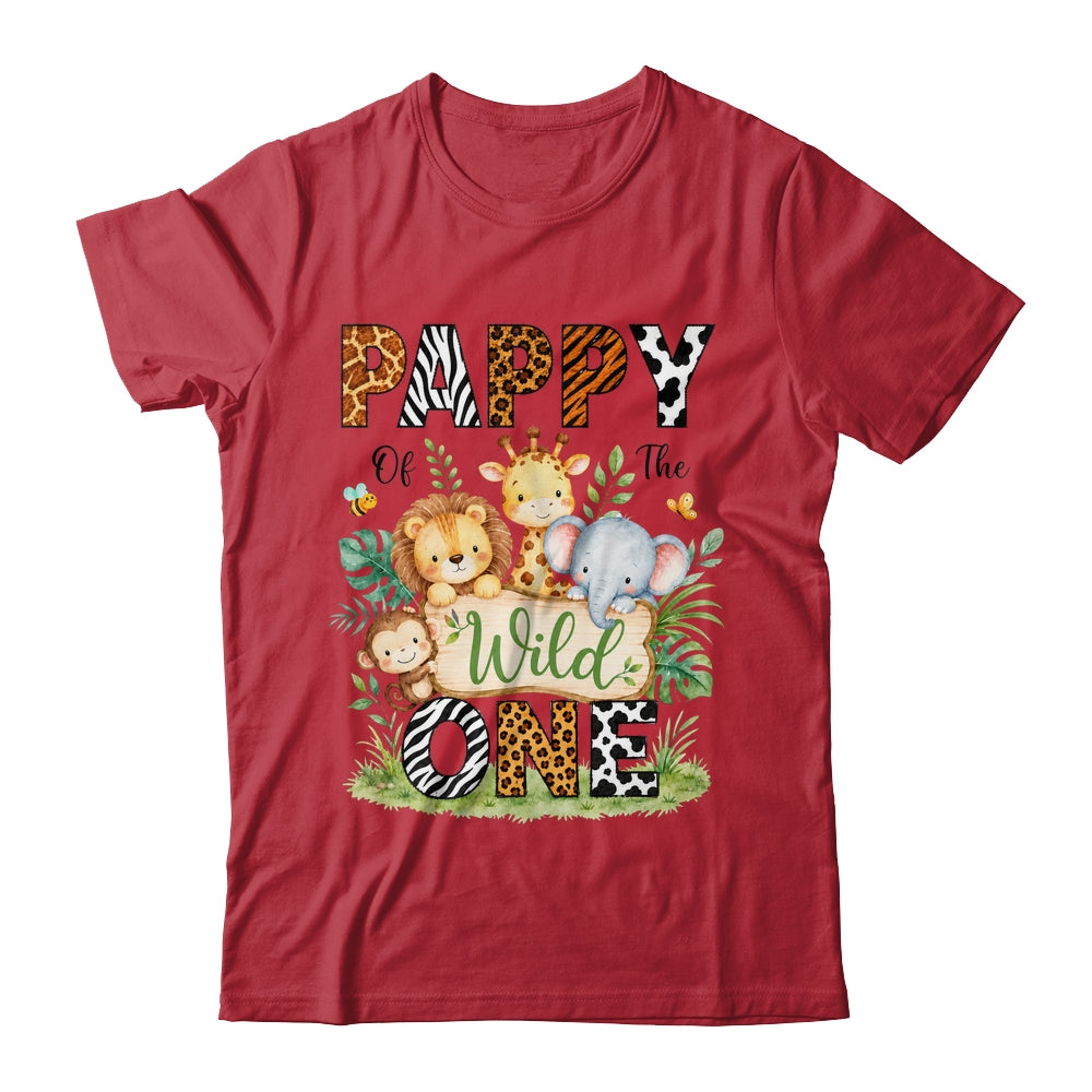 Pappy Of The Wild One First Birthday Boy Jungle Safari Shirt & Hoodie | teecentury