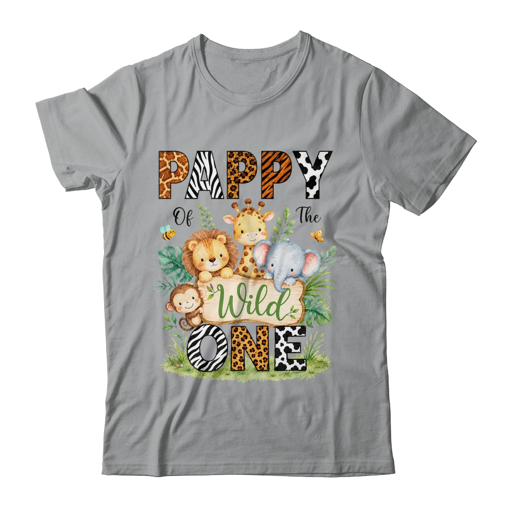 Pappy Of The Wild One First Birthday Boy Jungle Safari Shirt & Hoodie | teecentury