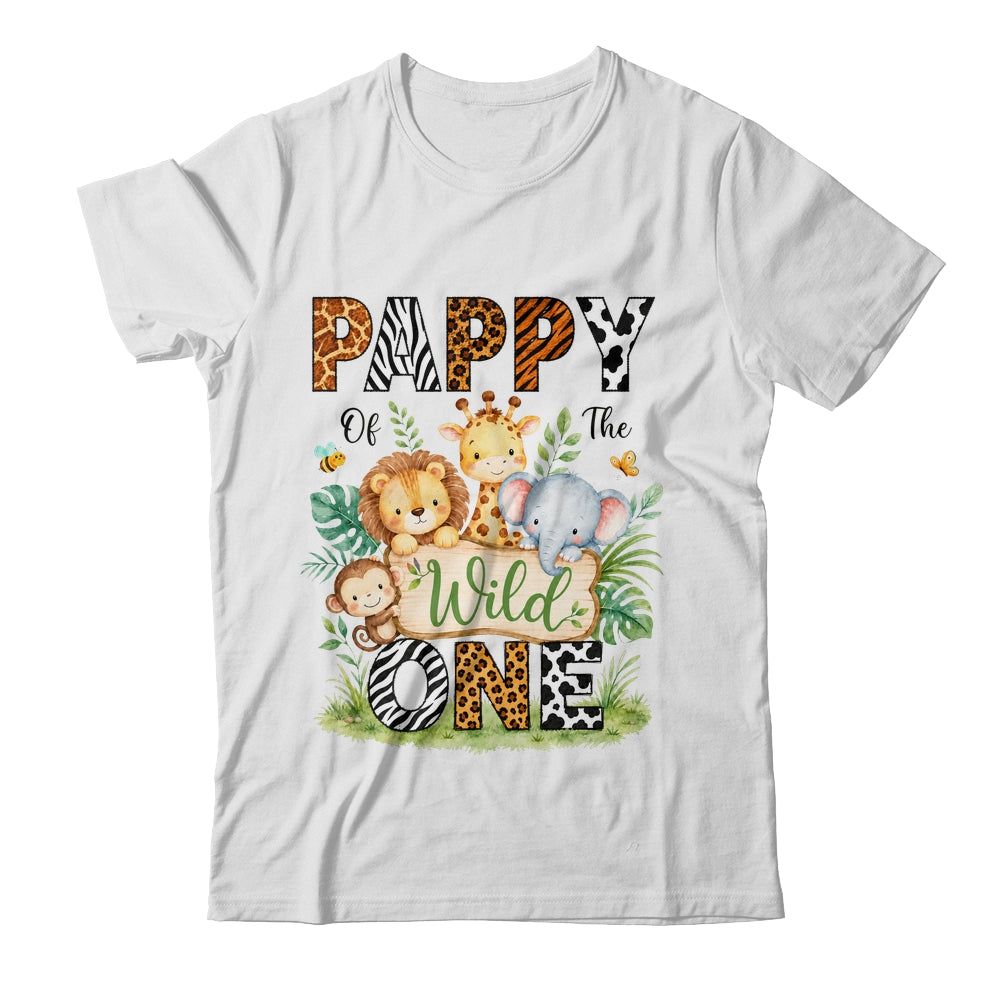 Pappy Of The Wild One First Birthday Boy Jungle Safari Shirt & Hoodie | teecentury