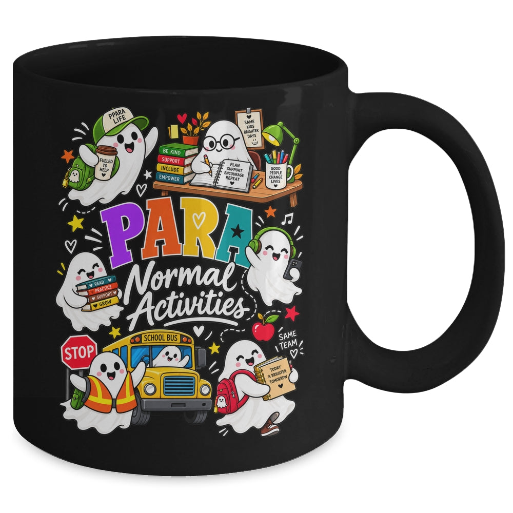 Para Normal Activities Sped Teachers Ghost Fall Halloween Mug | teecentury