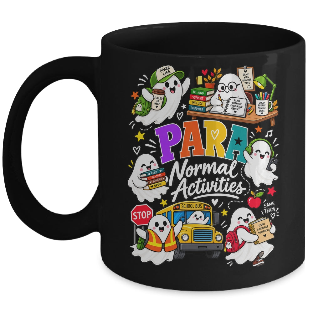 Para Normal Activities Sped Teachers Ghost Fall Halloween Mug | teecentury