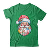 Patchwork Santa Claus Merry Christmas Retro Santa Preppy Shirt & Sweatshirt | teecentury