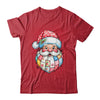 Patchwork Santa Claus Merry Christmas Retro Santa Preppy Shirt & Sweatshirt | teecentury