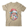 Patchwork Santa Claus Merry Christmas Retro Santa Preppy Shirt & Sweatshirt | teecentury