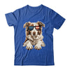 Patriotic Australian Shepherd Dog USA Flag 4th Of July Shirt & Tank Top | teecentury