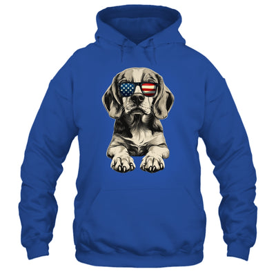 Patriotic Beagle Dog USA Flag 4th Of July Shirt & Tank Top | teecentury
