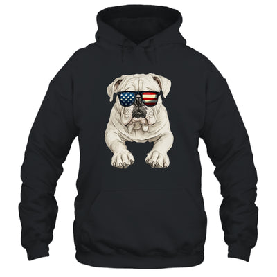 Patriotic Bulldog Dog USA Flag 4th Of July Shirt & Tank Top | teecentury