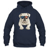 Patriotic Bulldog Dog USA Flag 4th Of July Shirt & Tank Top | teecentury