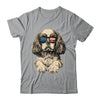 Patriotic Cavalier King Charles Spaniel Dog USA Flag 4th Of July Shirt & Tank Top | teecentury
