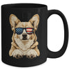 Patriotic Corgi Dog USA Flag 4th Of July Mug | teecentury