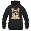 Patriotic Corgi Dog USA Flag 4th Of July Shirt & Tank Top | teecentury
