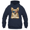 Patriotic Corgi Dog USA Flag 4th Of July Shirt & Tank Top | teecentury