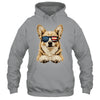 Patriotic Corgi Dog USA Flag 4th Of July Shirt & Tank Top | teecentury