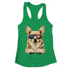 Patriotic Corgi Dog USA Flag 4th Of July Shirt & Tank Top | teecentury