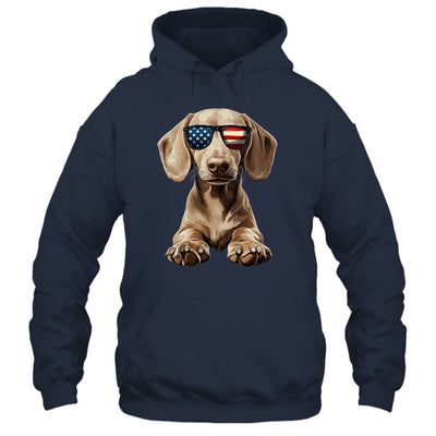 Patriotic Dachshund Dog USA Flag 4th Of July Shirt & Tank Top | teecentury