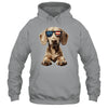 Patriotic Dachshund Dog USA Flag 4th Of July Shirt & Tank Top | teecentury