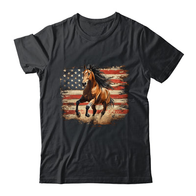 Patriotic Farm American Horse Flag Western 4th Of July Shirt & Hoodie | teecentury