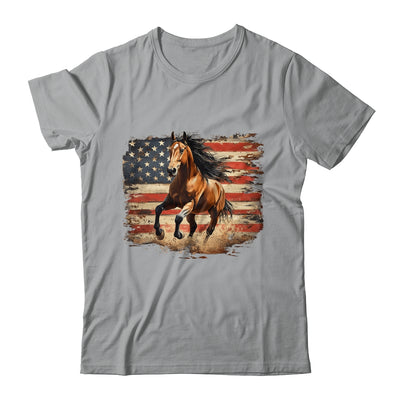 Patriotic Farm American Horse Flag Western 4th Of July Shirt & Hoodie | teecentury