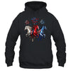 Patriotic Firework Horse USA Flag July 4th Fireworks Show Shirt & Tank Top | teecentury