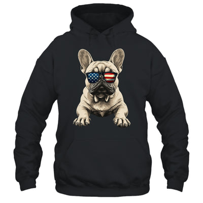Patriotic French Bulldog Dog USA Flag 4th Of July Shirt & Tank Top | teecentury