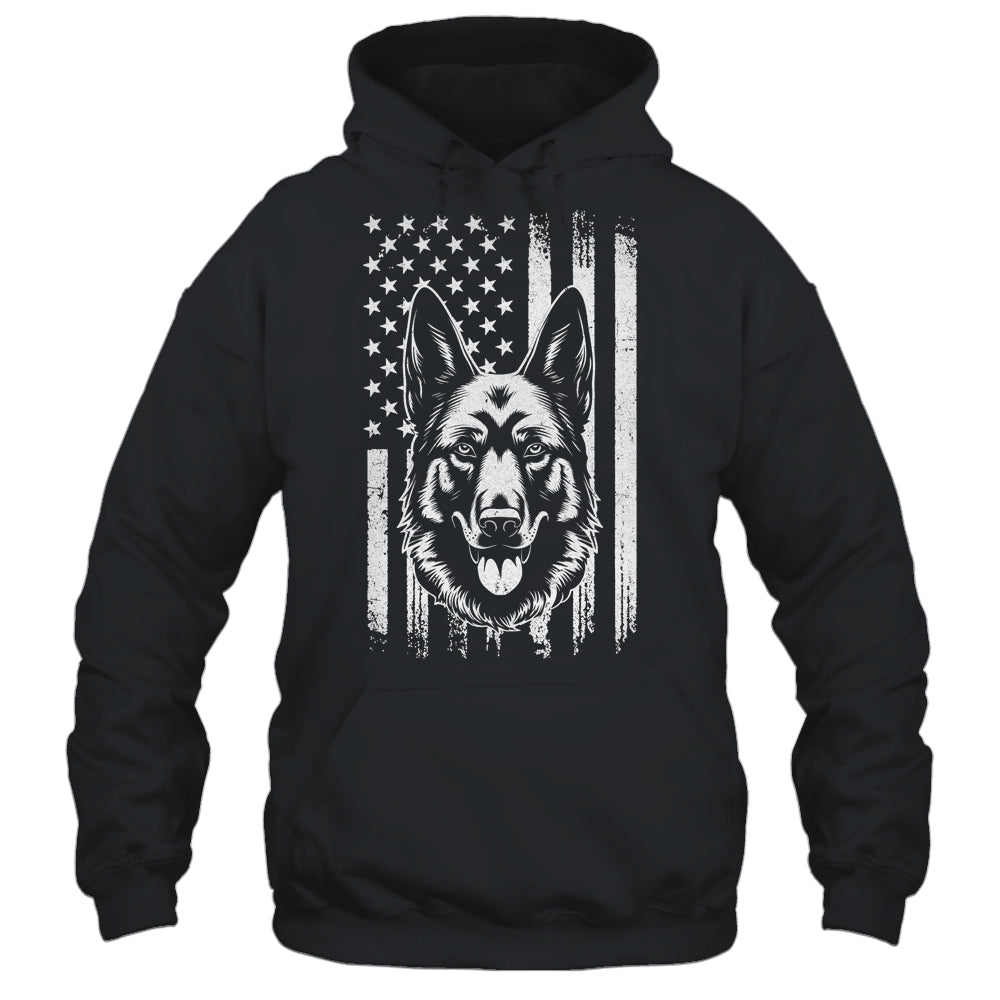 Patriotic German Shepherd American Flag 4Th Of July Shirt & Hoodie | teecentury