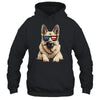 Patriotic German Shepherd Dog USA Flag 4th Of July Shirt & Tank Top | teecentury