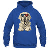 Patriotic Golden Retriever Dog USA Flag 4th Of July Shirt & Tank Top | teecentury